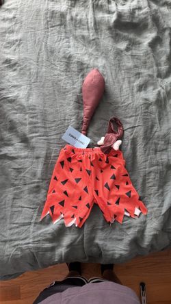 NWT Bam bam costume with soft prop