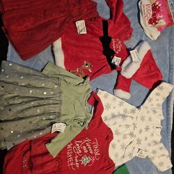 Christmas Dresses And Onzies 