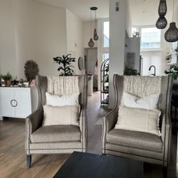 2 Living Room Chairs (were 4k Each)