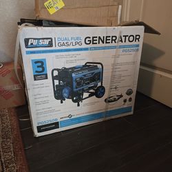 Pulsar PG5250B dual fuel GENERATOR
