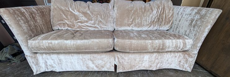 Drexel Heritage Heritage Collection Plush Velvet Sofa