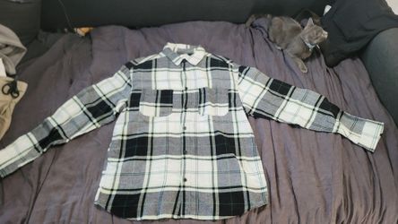 HnM mens Long Sleeve Flannel 