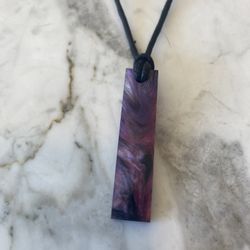 Resin Pendant Necklace