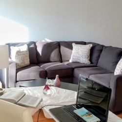 L Sectional Gray