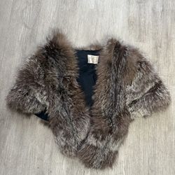 Vintage Fur Shawl
