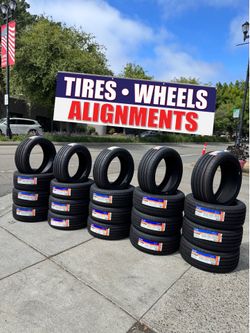 EV255-40-20 Tesla Model Y tires 850$ installed get free alignment