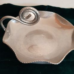Royalty Aluminum Ware Dish Candy Nut Bowl 