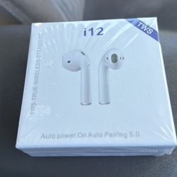 TWS -true -wireless -stereo i12 auto power on  pairing  5.0