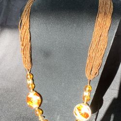 Costume jewelry necklace