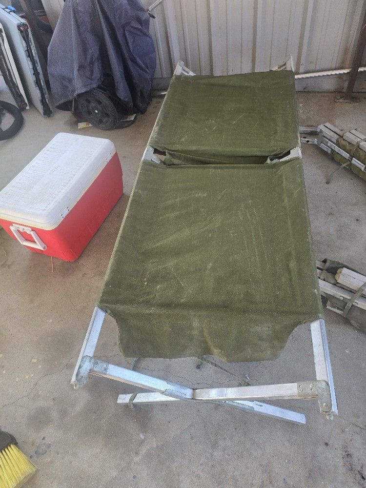 Military Folding Camping Cot