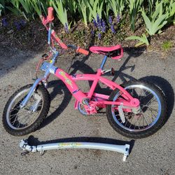 ConnectCycles Child Bike + Tow Bar (Tag-Along) - Complete w/ Manual