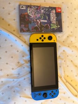RARE Nintendo switch wildcat version with Pokemon za & Luigi’s mansion