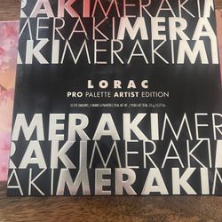 NWT Lorac Pro Artist Eye Shadow Pallet With Shadow Shield