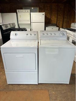 Combo Kenmore washer and dryer gas