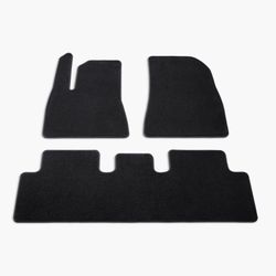 Model 3 Carpet Interior Mats - Like New