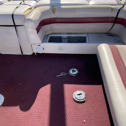 Pontoon Boat Seat Reupholstered