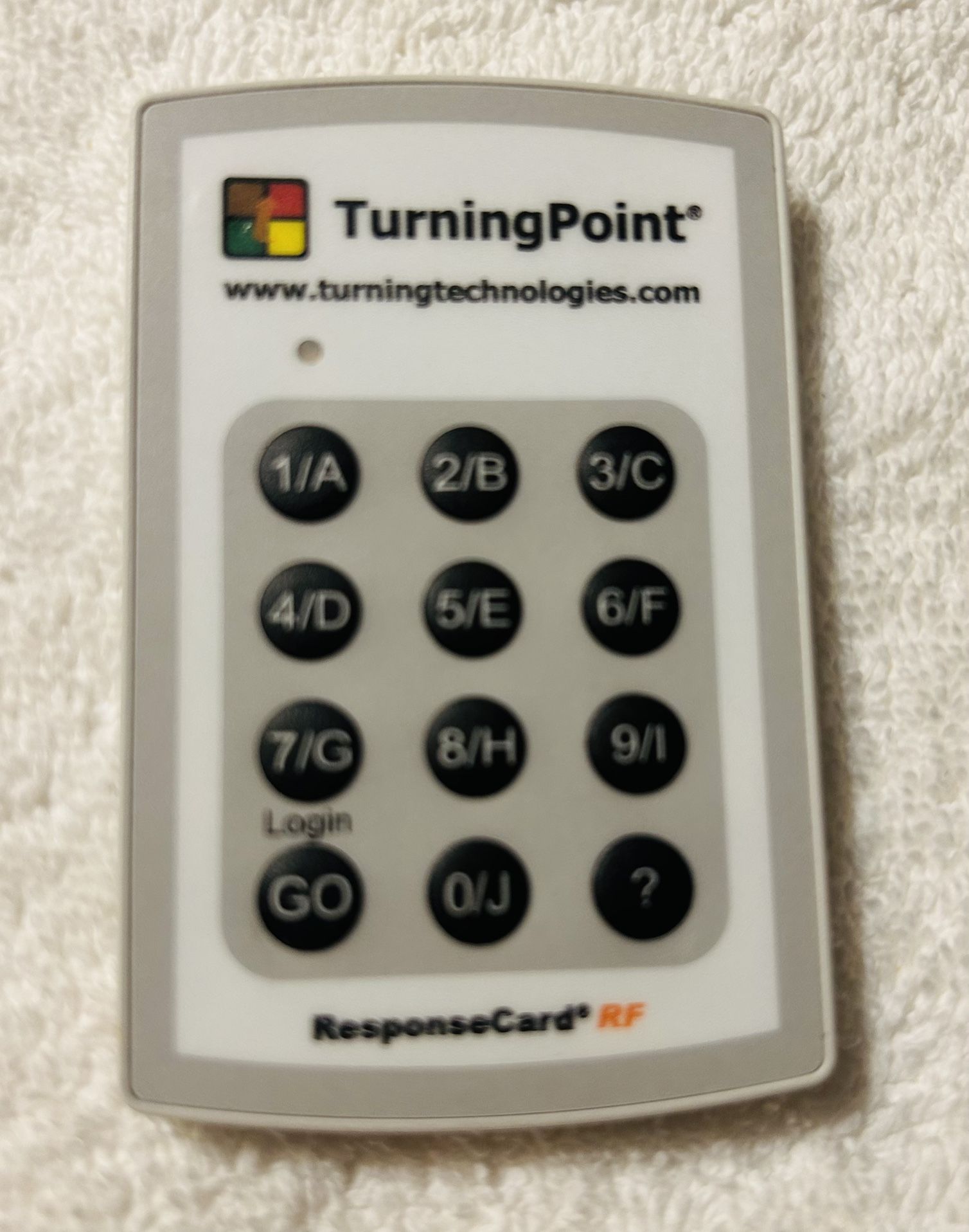 Turning Technologies RCRF-01 Remote Control