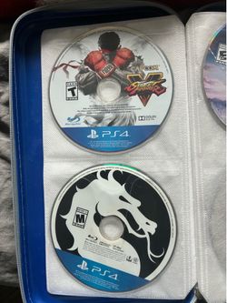 PS4 Mortal Kombat & Street Fighter 5