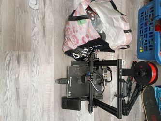 3D printer with a lot of filament