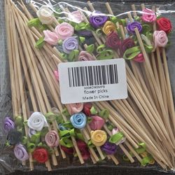 120 Pcs Flower Picks - NEW*