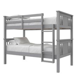 Gray Bunk Bed