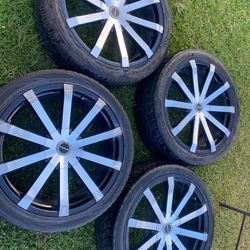 22’ Stradas 5lug Rims 