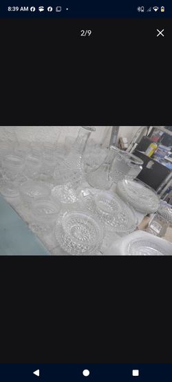 $100  VINTAGE GLASSWARE SET