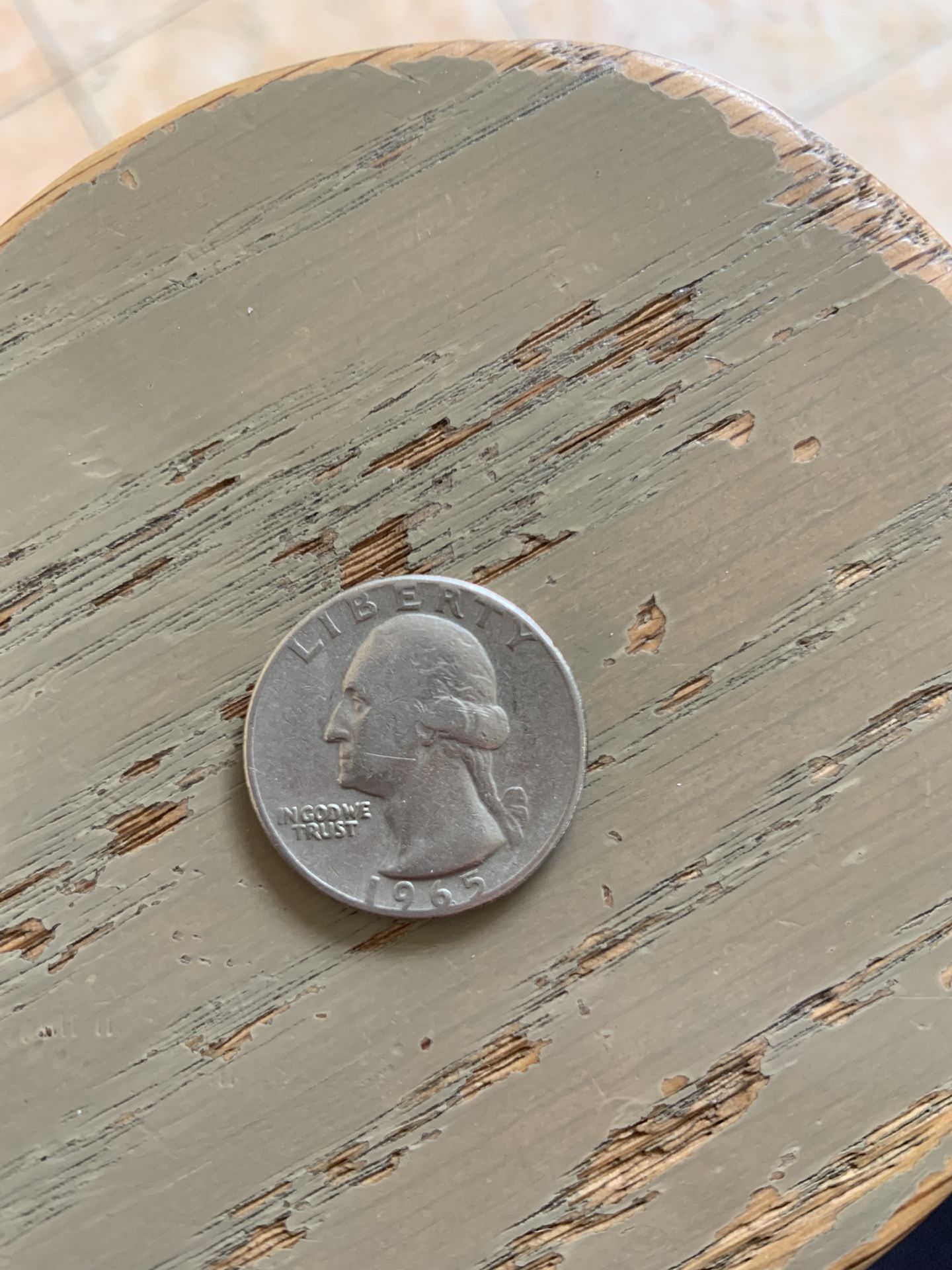 U. S. A Quarter, 1965, $2000