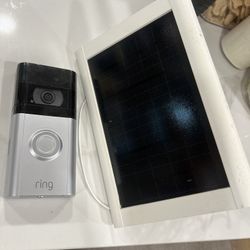 Ring Doorbell 4 With Solar Panel