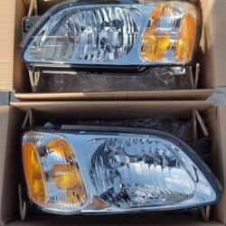 00-04 Subaru Legacy / Brighton| 03-06 Subaru Baja Headlights Luces Faros Micas Calaveras Focos