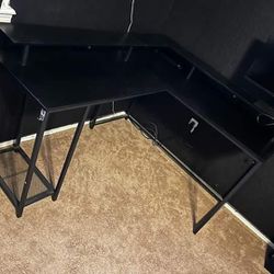 L Shaped Desk $80