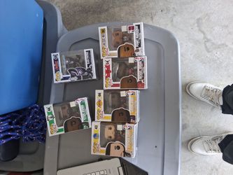 Funko Pop NBA & Marvel Lot of 6