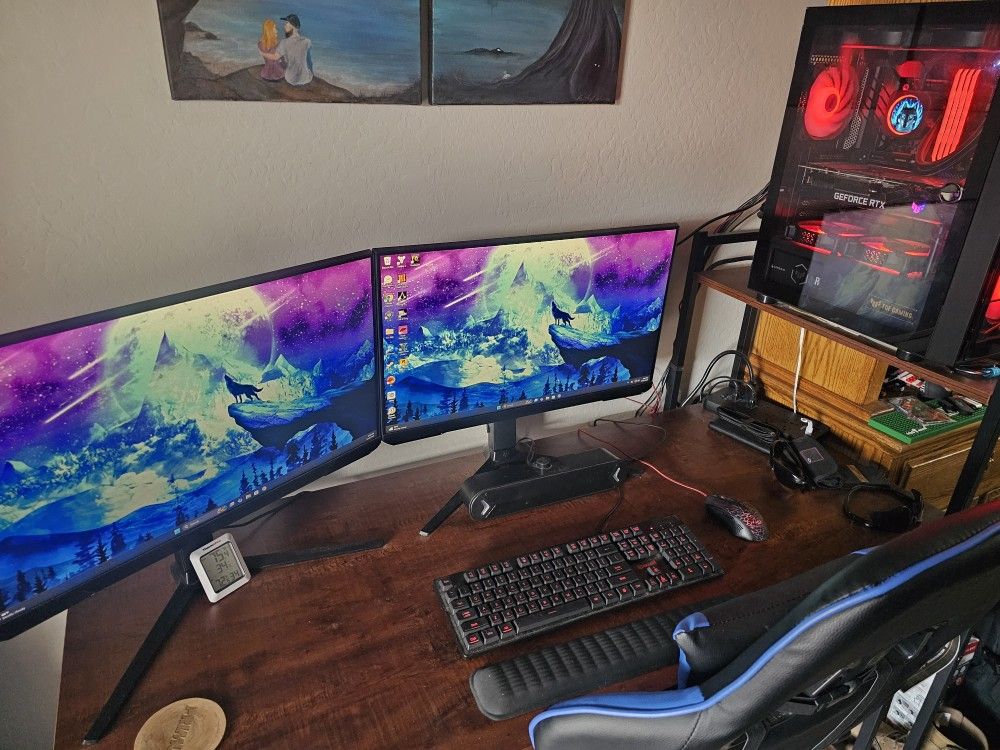 I7 13700k, 3060 Ti, 64gb Ram 2TB Hd, 165ghz Monitors