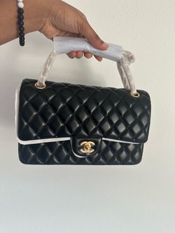 Chanel Classic Flap Bag Black Lambskin GHW