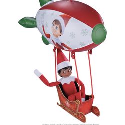 Elf On The Shelf Blimp In The Air Prop