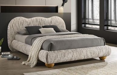 Brand New Latte Brown Queen Bed Frame (Available in Eastern King)