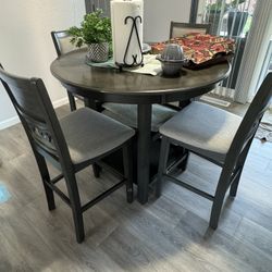 dining table and chairs
