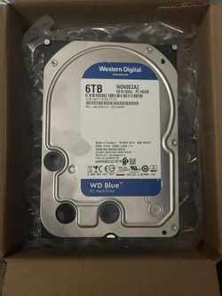 Western Digital Hard Drive 6 TB Blue