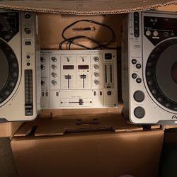 CDJ-800 Plus DJM-Mixer