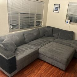 Corduroy Sectional