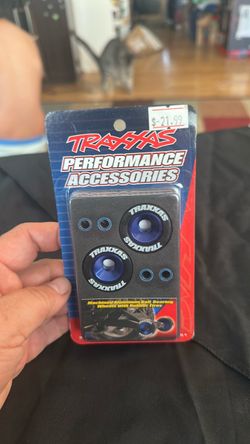 Traxxas machined Aluminum Ball Bearing wheels with rubber tires