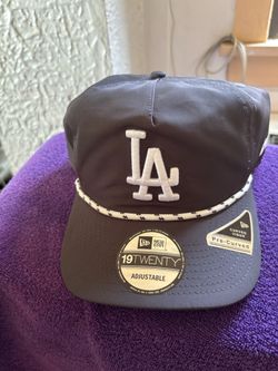 LA Dodgers Grey New Era 19TWENTY Adjustable Hat