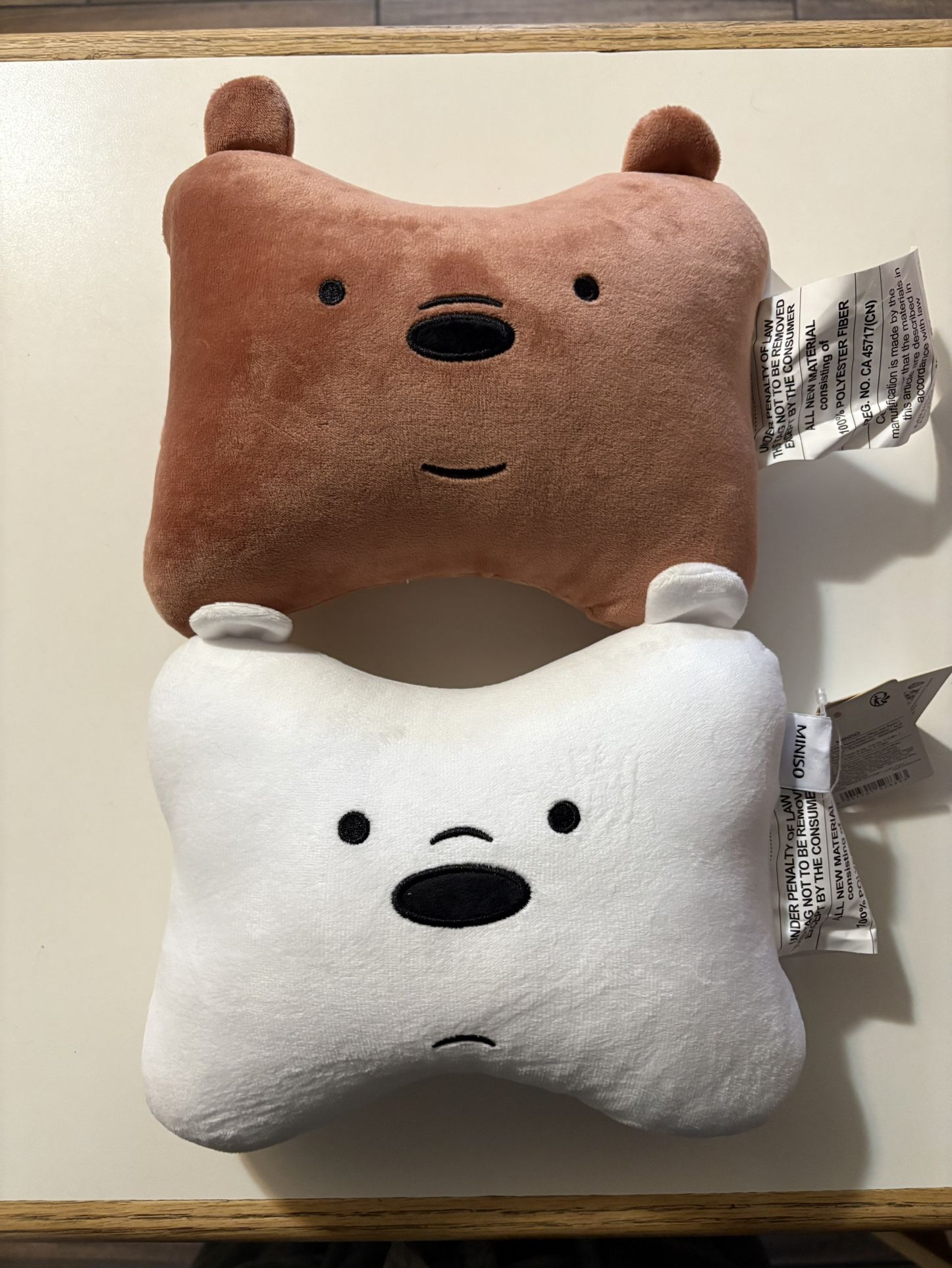 We Bare Bears Carseat Headrests