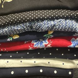 8 Croft & Barrow short sleeve women’s medium shirts