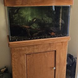 Fish Tank With Cabinet