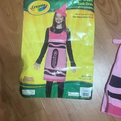 Pink Crayon Tank Dress Costume ($5)