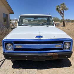 Chevy C20 1969 Chevrolet Pickup Truck Runs New Tires