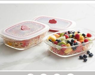 Princess House Refractarios de 2 tazas