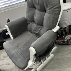 Nursery Chair And 9 Cube Shelf OBO