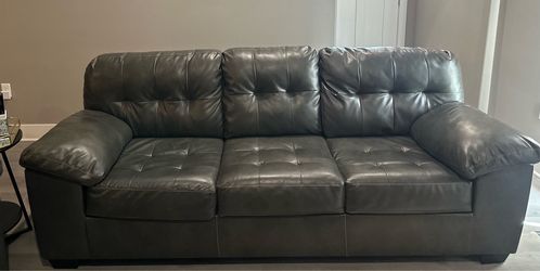 Gray- Sofa and Love Seat